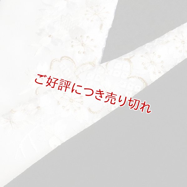画像1: 黒留袖（礼装用）半襟　【化繊素材】【7000円】　（04） (1)