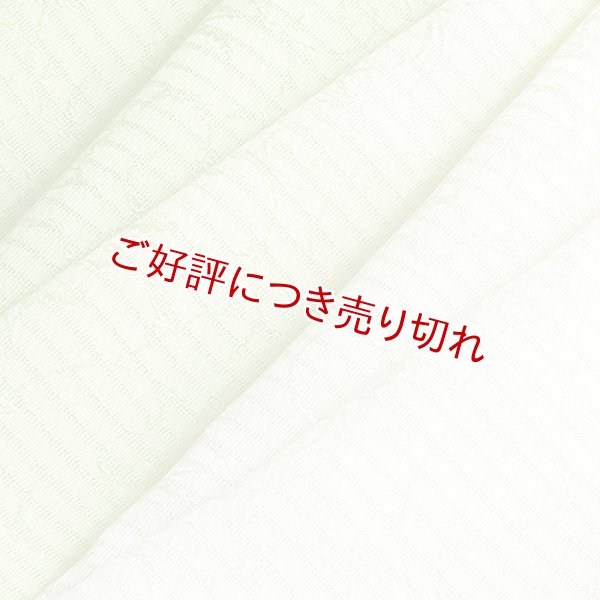 画像1: 帯揚げ 絽　一色吸い上げぼかし　若苗色（わかなえいろ）（03） (1)