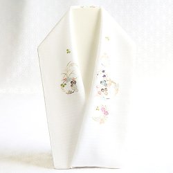 画像1: 夏物手描き半襟　秋草