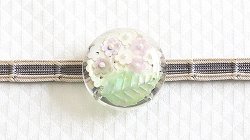 画像1: 帯留め　紫陽花