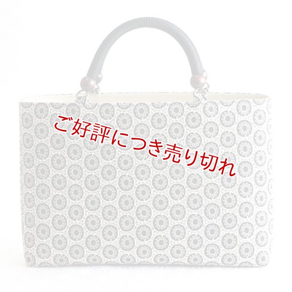 画像1: KIMONOバッグ コットンレース　＜BLACK＞ (1)
