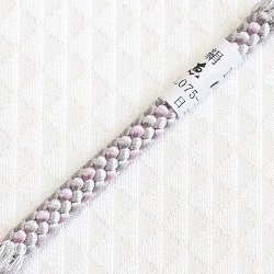 画像1: 根付紐　灰青（はいあお）／鴇鼠（ときねず）（10）