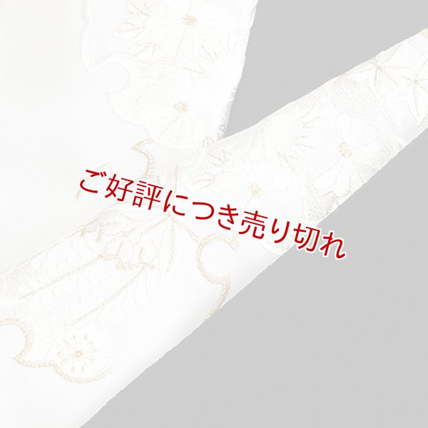画像1: 黒留袖（礼装用）半襟　【化繊素材】【7000円】　（13） (1)
