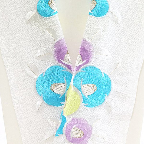 画像1: ポリエステル刺繍半襟　【9000円】（41） (1)