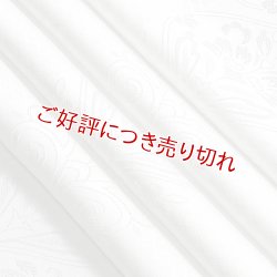 画像1: 黒留袖（礼装用）帯揚げ　唐織 ＜小菱アラベスク＞