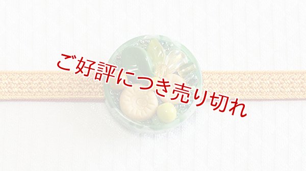 画像1: 帯留め　モザイク（A） (1)