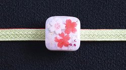 画像1: 帯留め　桜尽くし