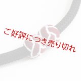 羽織紐　無双　マグネット　＜小田巻＞　黒（15）