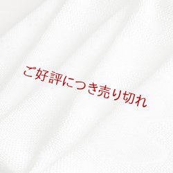 画像1: 帯揚げ　メッシュ流水水引ぼかし　白（06）