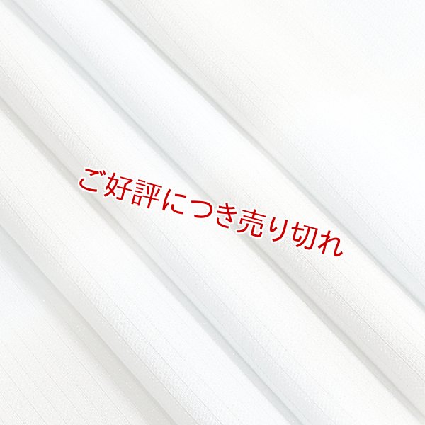 画像1: 帯揚げ 絽縮緬　銀入二色市松　（05） (1)