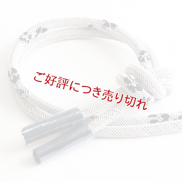 画像1: 帯締め　丸唐片胴小花撚房　（07） (1)