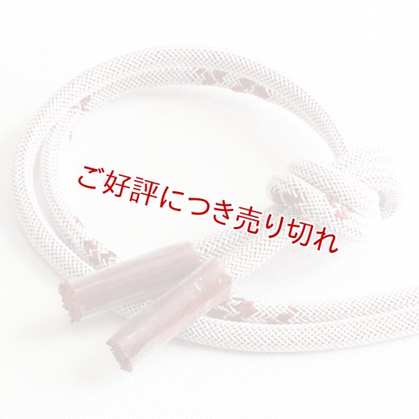 画像1: 帯締め　丸唐片胴小花撚房　（01） (1)