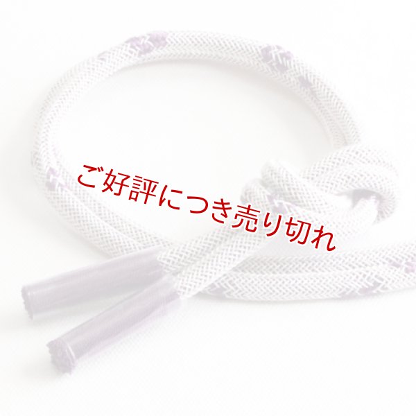 画像1: 帯締め　丸唐片胴小花撚房　（06） (1)