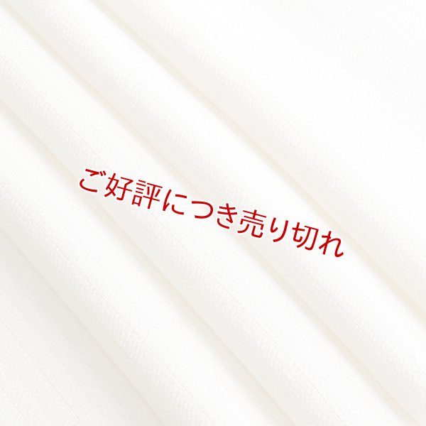 画像1: 帯揚げ　絽縮緬無地　オフホワイト（03） (1)