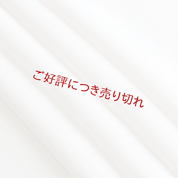 画像1: 帯揚げ　絽縮緬無地　白（05） (1)