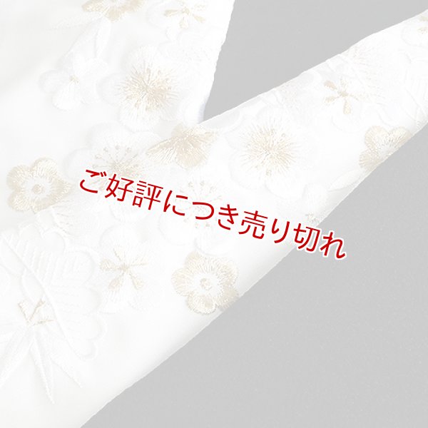 画像1: 黒留袖（礼装用）半襟　【化繊素材】【7000円】　（01） (1)