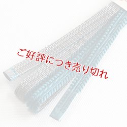 画像1: 三分紐　綾竹双葉昼夜　藍色（あいいろ）／灰色（はいいろ）（11）