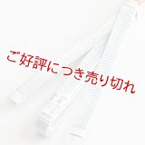 三分紐　耳付綾竹昼夜　白藍（しらあい）／白（14）