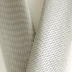 画像1: 無地半襟　ふくれ織り　斜線柄　青磁鼠（せいじねず）（10）