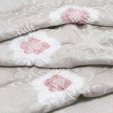 絞り帯揚げ　輪出し白場取り小花　白鼠（しろねず）／梅鼠（うめねず）（16）
