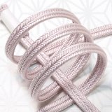 帯締め　ゆるぎ撚房　桜鼠(さくらねず)（01）