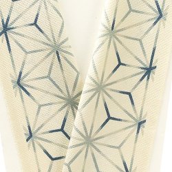 画像1: 半襟　やぶれ麻の葉　（03）
