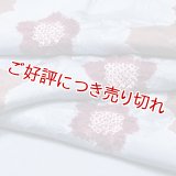 帯揚げ　輪出し染め分け梅　（04）