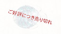 画像1: ガラス帯留め　slow sphatika（スロースパティカ）　青い魚
