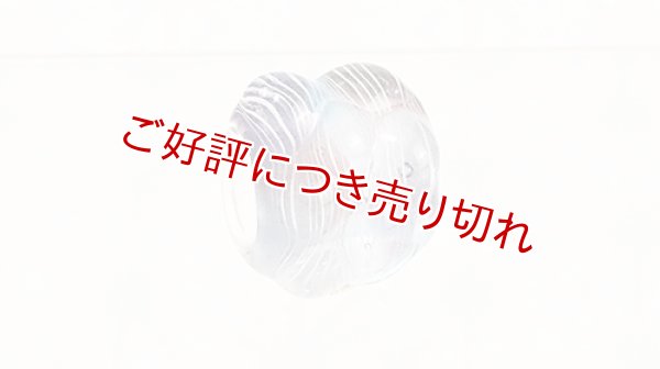 画像1: ガラス帯留め　slow sphatika（スロースパティカ）　シャボン ※桐箱付き (1)