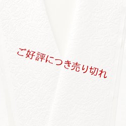 画像1: 白半襟　柄　正絹　ビロード洋花唐草