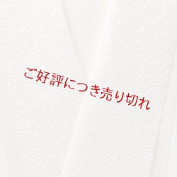 画像1: 半襟　ビロード洋花唐草　オフホワイト（02）