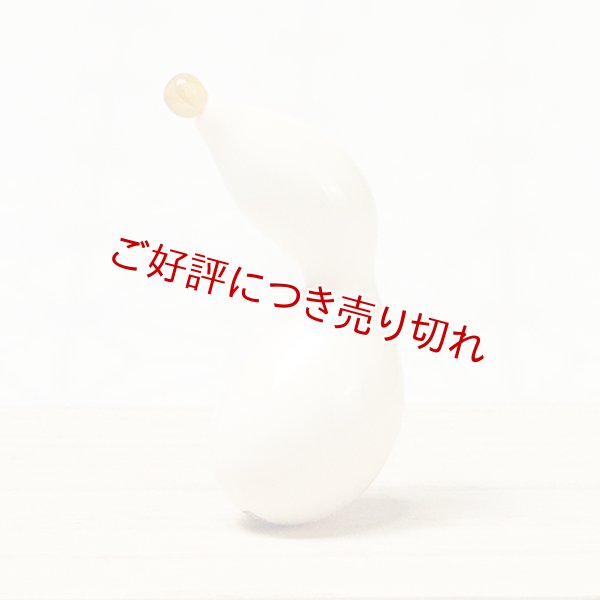 画像1: 象牙根付　ひょうたん（象牙）【岡壱名入り】【桐箱付き】（2025年3月掲載） (1)