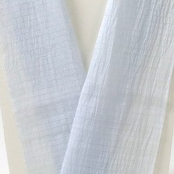 画像1: 半襟　麻絽無地　ライトブルー（08）