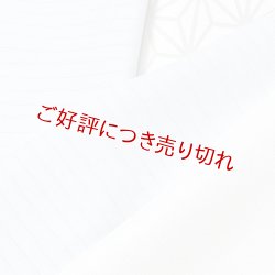 画像1: 半襟　絽塩瀬無地　月白（げっぱく）（06）