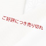 半襟　絽塩瀬無地　灰白色（かいはくしょく）（21）
