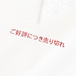 画像1: 半襟　絽塩瀬無地　灰白色（かいはくしょく）（21）