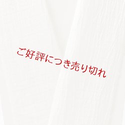 画像1: 半襟　麻絽無地　オフホワイト （02）
