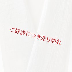 画像1: 半襟　麻絽無地　月白（げっぱく）（03）