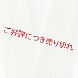 半襟　麻絽無地　白緑（びゃくろく）（21）