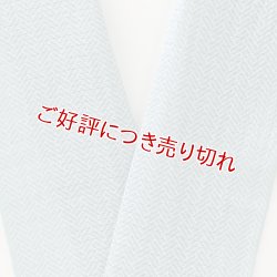 画像1: 半襟　麻絽 藍染め　（13）