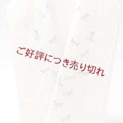 画像1: 半襟　麻絽 刺繍いろいろ　（09）