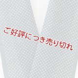 半襟　麻絽 藍染め　（03）