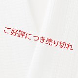 夏物白半襟　天然素材　正絹　きんち（楊柳）絽