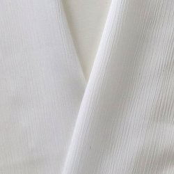 画像1: 単衣用白半襟　化繊素材　ポリエステル　きんち（楊柳）
