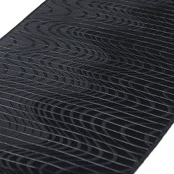 画像1: 礼装用　帯揚げ　喪服用　絽 流水