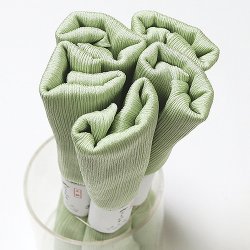画像1: 着付道具　きんち腰紐　長尺　山葵色（わさびいろ）（07）