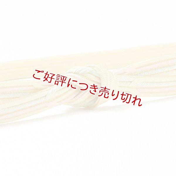 画像1: 帯締め　畝打二色亀甲通切房　（05） (1)