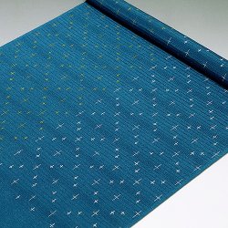 画像1: 帯揚げ　絽二色立別十字絣　（04）