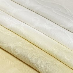 画像1: 帯揚げ　紋紗波柄二色ぼかし　（01）