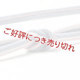 帯締め　レース綾杉立別銀突甲撚房　（02）